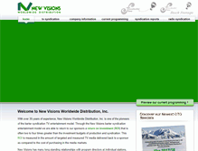 Tablet Screenshot of newvisionssyndication.com